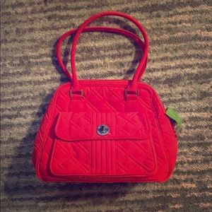Vera Bradley Turnlock Satchel